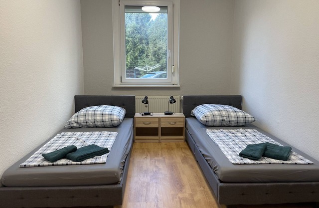 Apartment 'Das Grüne Haus' with Shared Terrace and Shared Garden
