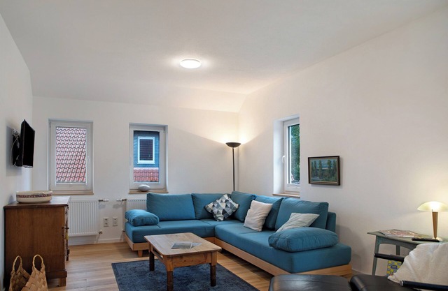Apartment 'Eiche Im Sand 68' with Shared Garden, Balcony and Wi-Fi