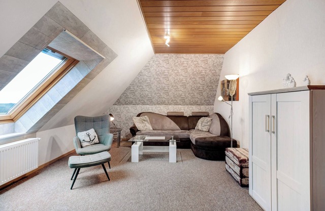 Apartment 'Deichblick 1' with Shared Garden and Balcony