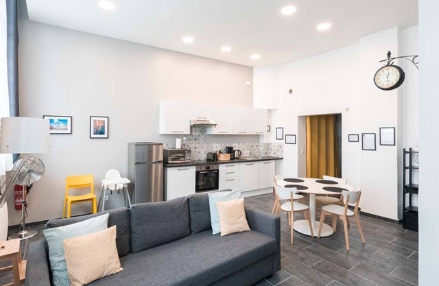 Apartment for 6 people + 1 baby (cot)