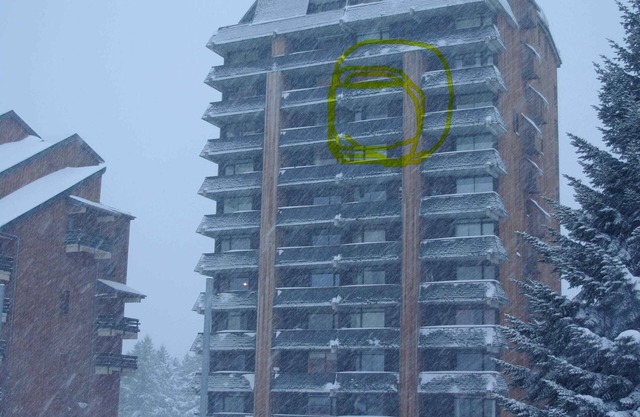 APARTMENT FOR A FAMILY OF 5 FACING THE SLOPES WITH UNOBSTRUCTED VIEW