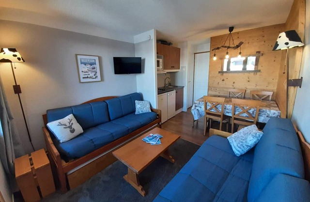 Apartment in the heart of Belle Plagne ski-in ski-out station 5 pers.