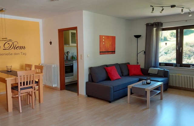 Apartment 'Haus Wiesengrund' with Mountain View, Shared Garden and Wi-Fi