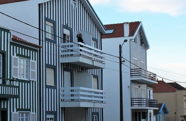 apartment in Costa Nova, 2 min between the lagoon and the beach