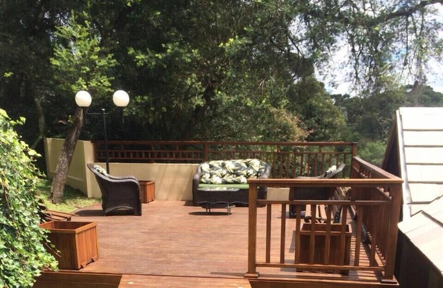 Apartment in the center of Gramado with view, fireplace and hydro bath