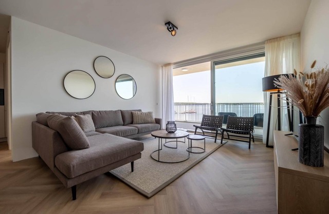 Apartment in Zeeland with Marina and Views