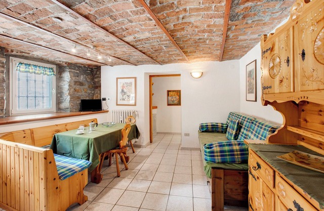 Apartment 'Maison Jaccod piano Terra' with Mountain View and Wi-Fi