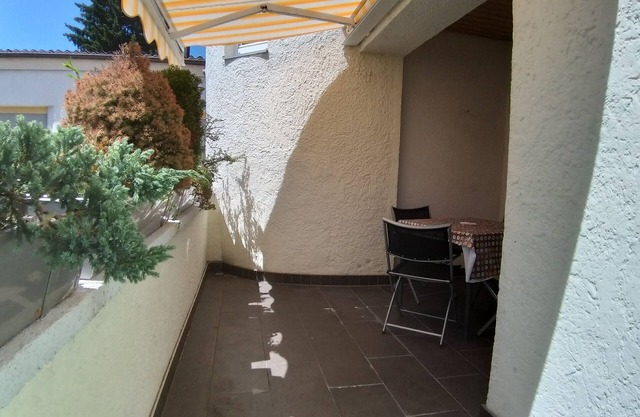 Apartment on the ground floor with sunny south-facing balcony near Barbarossa-Therme and center