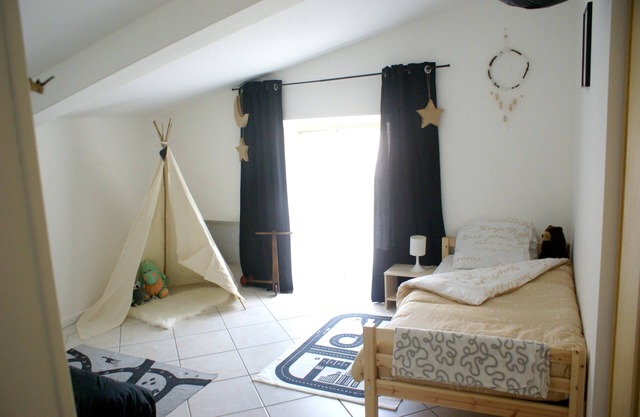 Apartment with terrace and courtyard, countryside 15 minutes from the Place Stanislas