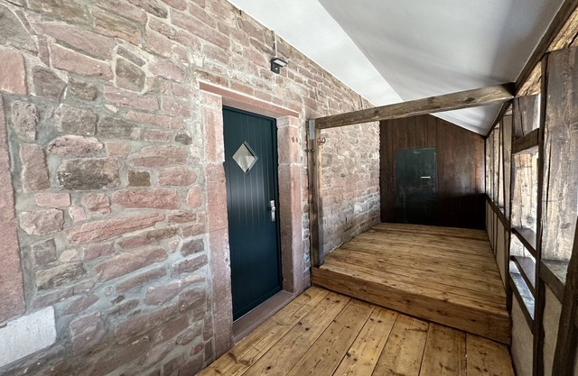 Apartment 'Wiesenblick' with Private Terrace, Shared Garden and Wi-Fi