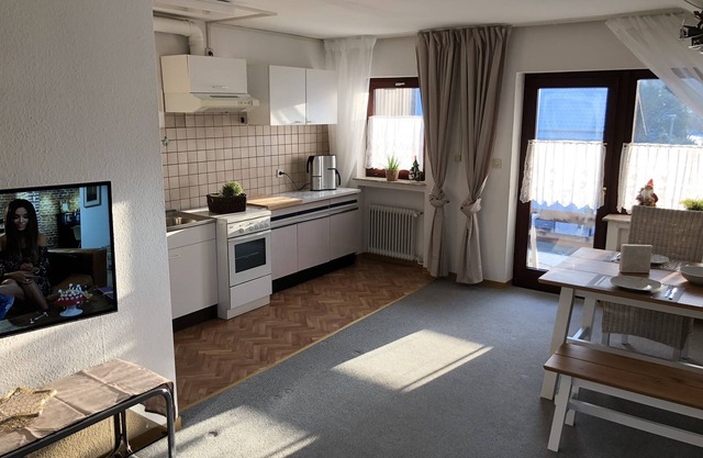 Apartment with a lake view