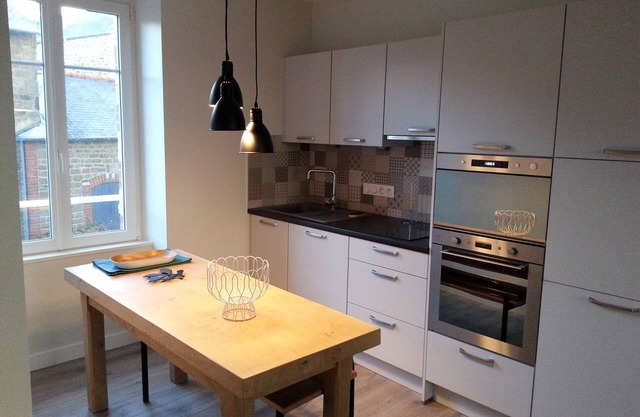Apartment with patio, quiet, near the market and in the city center