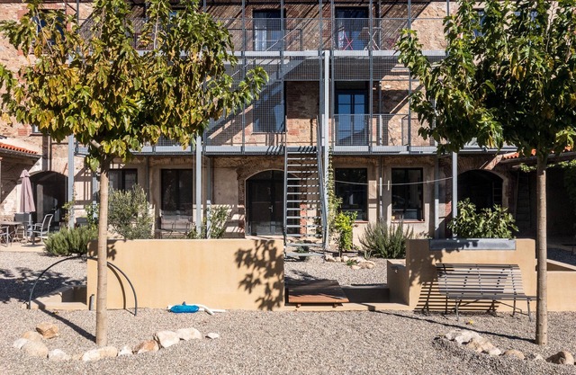 Apartments in a former cork factory, near the Mediterranean Sea and the Spanish border