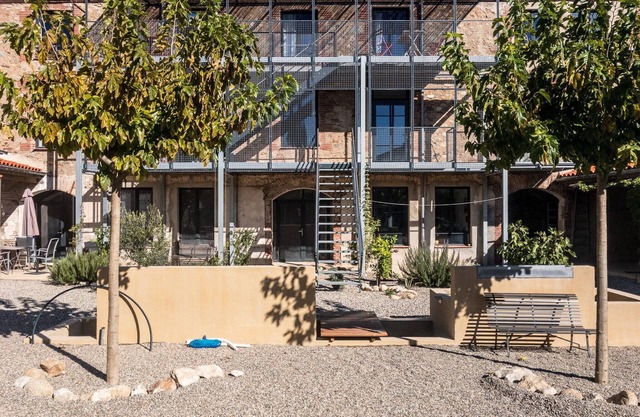 Apartments in a former cork factory, near the Mediterranean Sea and the Spanish border