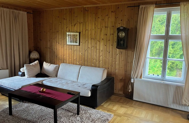 Apartments in the valley of the Landecker Biele - red