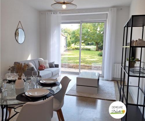 Appart chic-calme rdc avec jardin