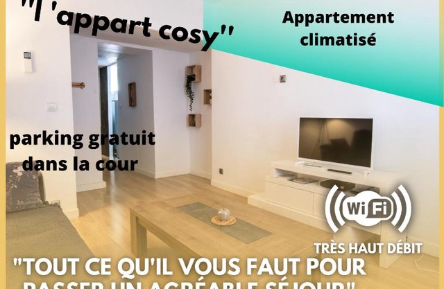 appart cosy,calme à 2 pas du centre de montbrison