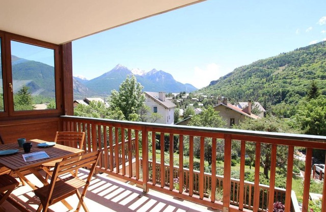 Appartement 3 étoiles, 3 pièces, 6 pers, terrasse, garage - Briançon - FR-1-330C-69