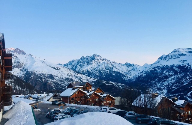 Appartement 6 Couchages Pieds des Pistes, vue Vallée Puy Saint Vincent