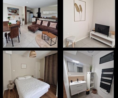 Appartement avec extérieur pour 3 à 4 personnes