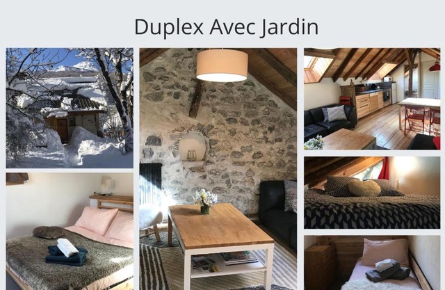 Appartement Duplex avec Jardin Attenant