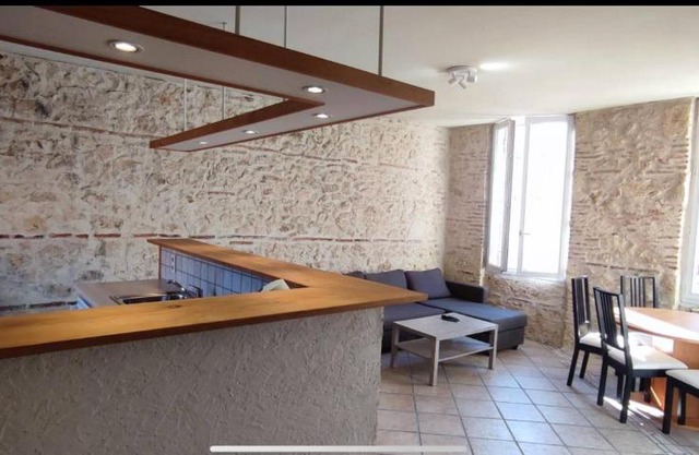Appartement duplex spacieux en hypercentre avec garage privé