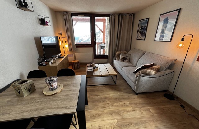 Appartement 6 Personnes, 1 Chambres Avec vue sur les Pistes de Lamongie