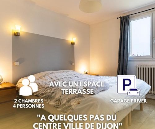 Appartement parking Dijon Auditorium proche centre