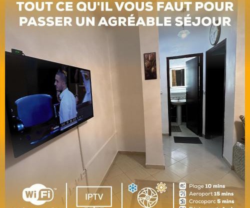 Appartement Perle Agadir with WIFI