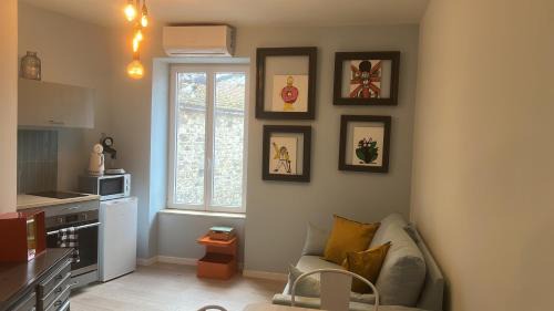 Appartement privé bleu