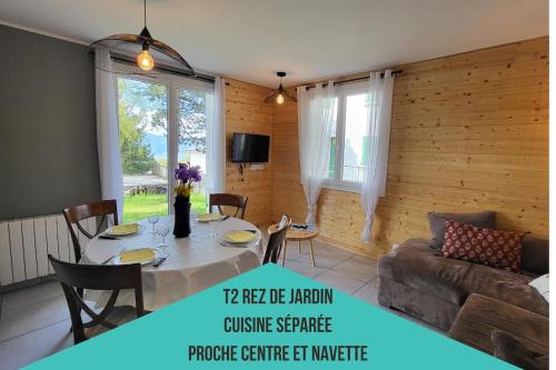 Appartement rez de jardin, proche centre ville