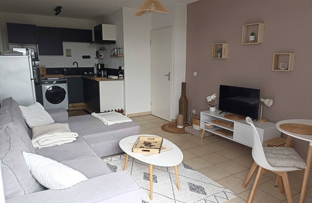 Appartement T2 Calme et Lumineux Avec Balcon à 10mn de la Citadelle de Blaye
