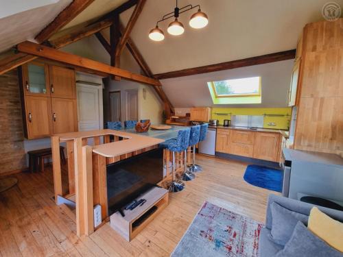 Appartement tout équipé dans un cadre naturel, proche du Parc Avesnois et commodités, jusqu'à 5 pers. - FR-1-510-189
