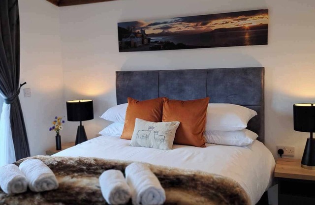 Applecross Luxury Cabins on Britains most beautiful road. West coast of Scotland