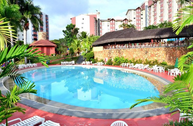 Apto c piscina aquecida e Wi-Fi em Caldas Novas/GO