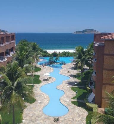 Apto Pé na Areia Condomínio Oceanside Camboinhas