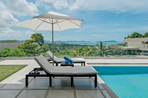 Aroha Seaview Villa In Nature -Private Pool