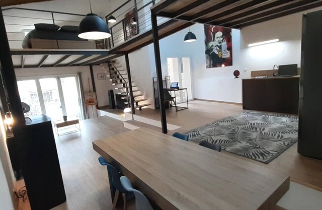 Artist's studio converted into a Loft