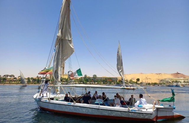 Aswan nubian feluca