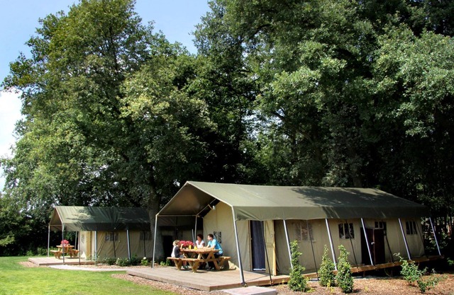 Atmospheric tent lodge with dishwasher, in Twente