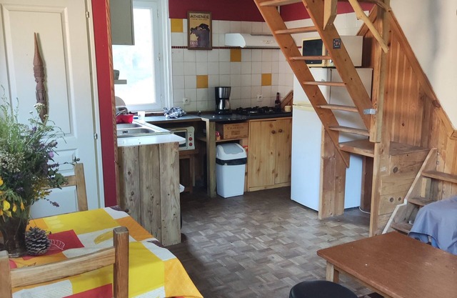 Atypical cottage in the forest with artist's studio!