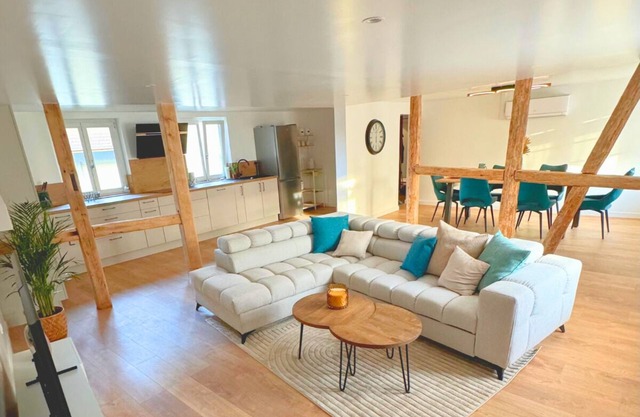 Au Soleil: Large, warm apartment