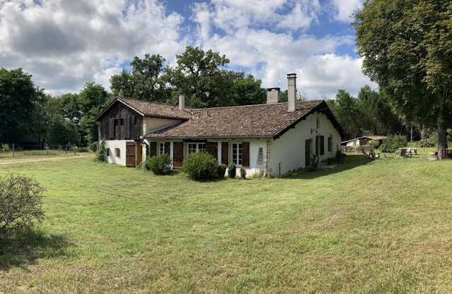 Authentic Bazadaise Farm, tastefully restored in the heart of the Landes forest.