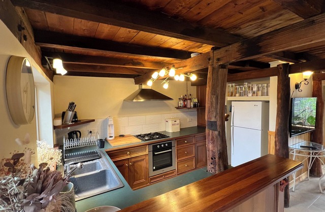 Authentic Farmhouse Barn Remodelled With Modern Comforts