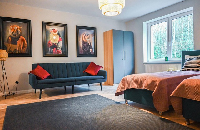 Awesome apartment in Stezyca with sauna