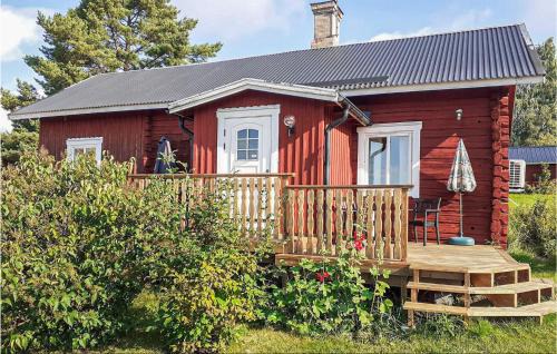 Awesome Home In Öje With Lake View