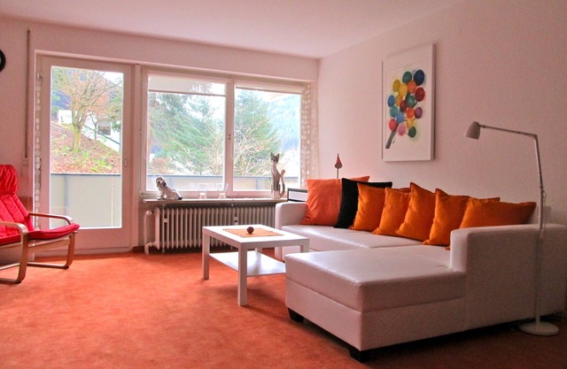 Bad Wildbad, 35 sqm, modern furnished quiet apartment with balcony