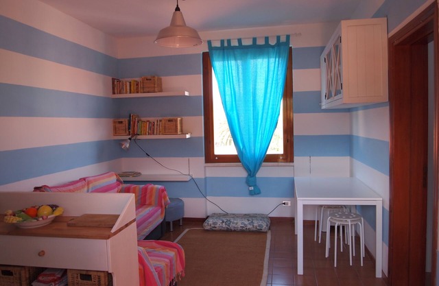 Bagnaia, Elba island 50 meters from the beach, lovely with sea view.
