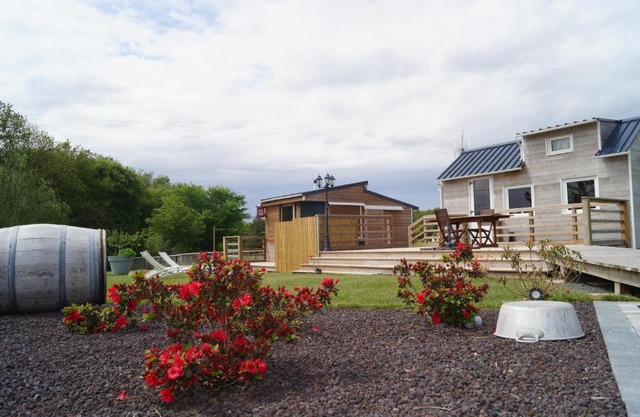 Bain Nordique SPA - Tiny house à la campagne