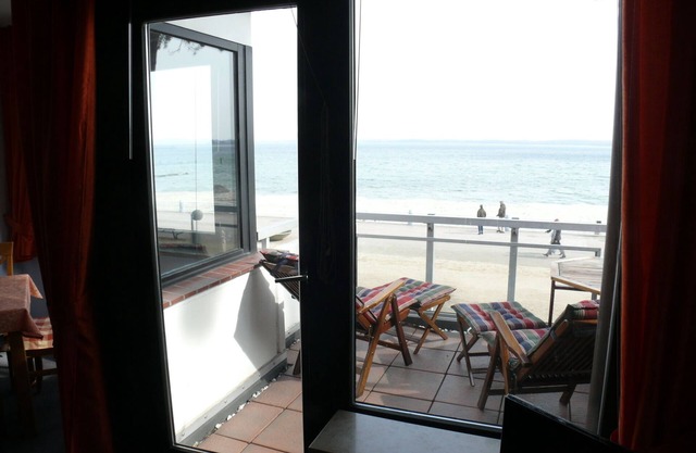 Baltic Sea view, directly on the beach